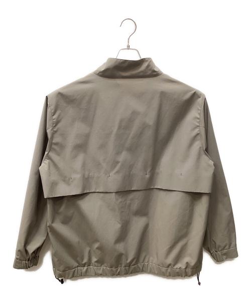 LAMOND（ラモンド）LAMOND (ラモンド) STAND NECK WIDE BLOUSON グレージュ サイズ:4の古着・服飾アイテム