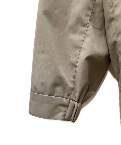LAMOND（ラモンド）LAMOND (ラモンド) STAND NECK WIDE BLOUSON グレージュ サイズ:4の古着・服飾アイテム