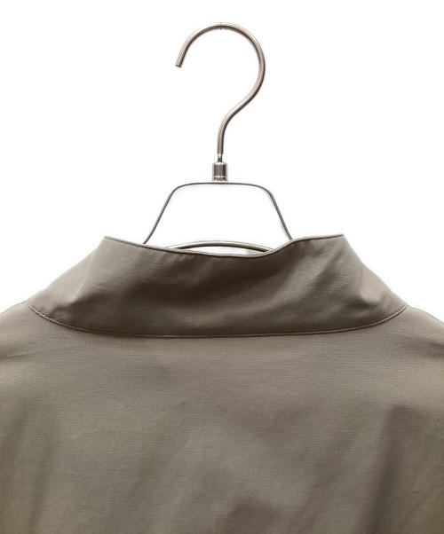 LAMOND（ラモンド）LAMOND (ラモンド) STAND NECK WIDE BLOUSON グレージュ サイズ:4の古着・服飾アイテム