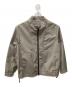 LAMOND（ラモンド）の古着「STAND NECK WIDE BLOUSON」｜グレージュ