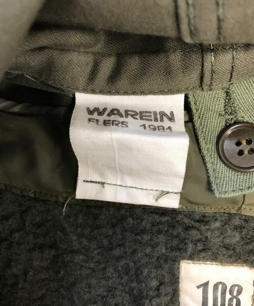 VINTAGE MILITARY（ヴィンテージ ミリタリー）VINTAGE MILITARY (ヴィンテージ ミリタリー) FRENCH MILITARY(フランス軍) モッズコート カーキ サイズ:Lの古着・服飾アイテム