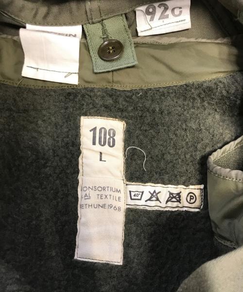 VINTAGE MILITARY（ヴィンテージ ミリタリー）VINTAGE MILITARY (ヴィンテージ ミリタリー) FRENCH MILITARY(フランス軍) モッズコート カーキ サイズ:Lの古着・服飾アイテム