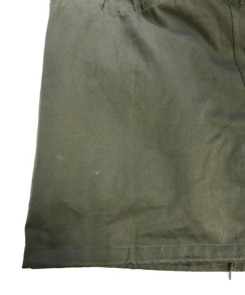 VINTAGE MILITARY（ヴィンテージ ミリタリー）VINTAGE MILITARY (ヴィンテージ ミリタリー) FRENCH MILITARY(フランス軍) モッズコート カーキ サイズ:Lの古着・服飾アイテム