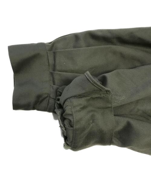 VINTAGE MILITARY（ヴィンテージ ミリタリー）VINTAGE MILITARY (ヴィンテージ ミリタリー) FRENCH MILITARY(フランス軍) モッズコート カーキ サイズ:Lの古着・服飾アイテム