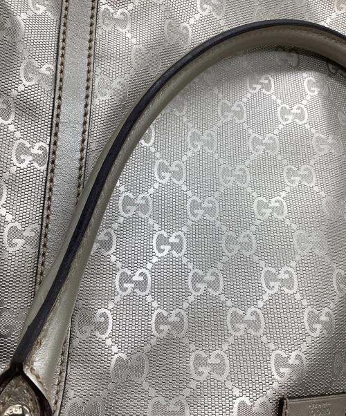 GUCCI（グッチ）GUCCI (グッチ) トートバッグ シルバーの古着・服飾アイテム