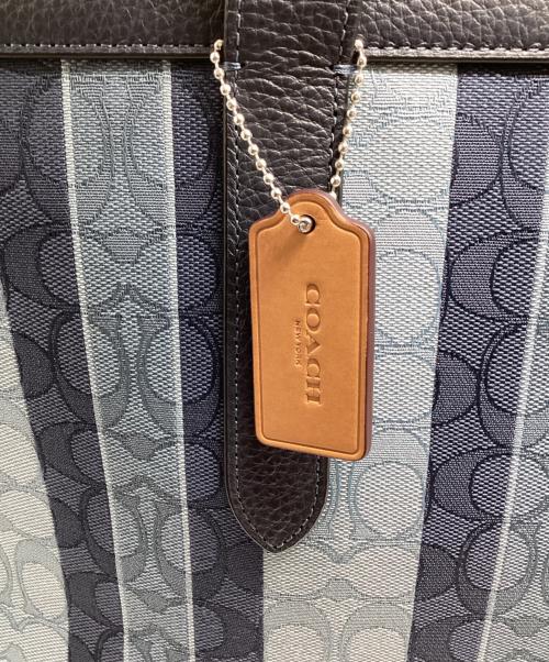 COACH（コーチ）COACH (コーチ) 2WAYバッグ ネイビーの古着・服飾アイテム