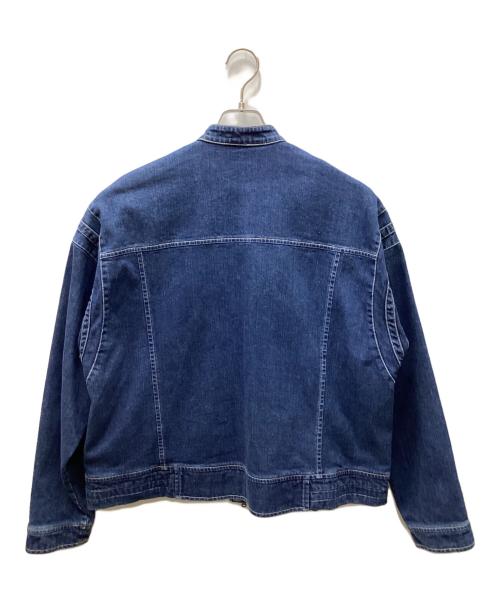 SHAREEF（シャリーフ）SHAREEF (シャリーフ) DOUBLE ZIP DENIM RIDERS インディゴ サイズ:2の古着・服飾アイテム