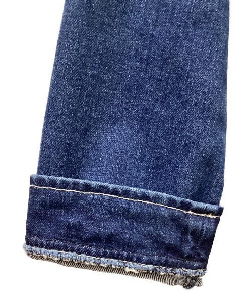 SHAREEF（シャリーフ）SHAREEF (シャリーフ) DOUBLE ZIP DENIM RIDERS インディゴ サイズ:2の古着・服飾アイテム