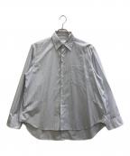 beautiful peopleビューティフルピープル）の古着「“Double-front finx stripe shirt”」｜ホワイト