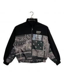 NEIGHBORHOOD（ネイバーフッド）の古着「BANDANA CHOPPED TRACK JACKET」｜ブラック