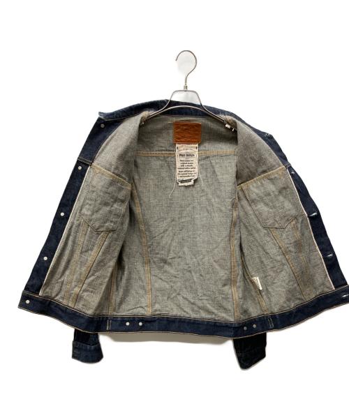 BURGUS PLUS（バーガスプラス）BURGUS PLUS (バーガスプラス) デニムジャケット インディゴ サイズ:38の古着・服飾アイテム