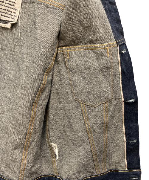 BURGUS PLUS（バーガスプラス）BURGUS PLUS (バーガスプラス) デニムジャケット インディゴ サイズ:38の古着・服飾アイテム