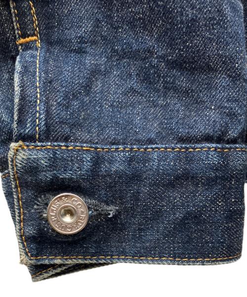 BURGUS PLUS（バーガスプラス）BURGUS PLUS (バーガスプラス) デニムジャケット インディゴ サイズ:38の古着・服飾アイテム