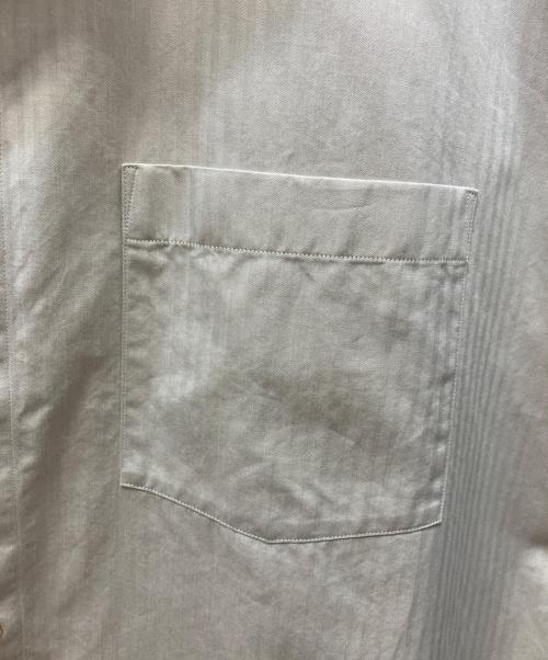 AURALEE（オーラリー）AURALEE (オーラリー) WASHED FINX HERRINGBONE HALF SLEEVED SHIRTS ベージュ サイズ:5の古着・服飾アイテム