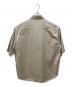 AURALEE (オーラリー) WASHED FINX HERRINGBONE HALF SLEEVED SHIRTS ベージュ サイズ:5：13000円