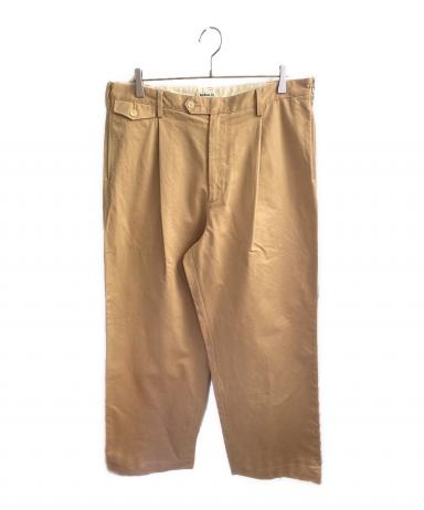 【美品】オーラリーWASHED FINX CHINO ONETUCK PANTS 3090064301158360_01_9661w.jpeg