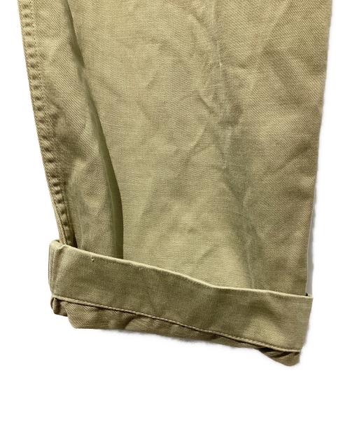 AURALEE（オーラリー）AURALEE (オーラリー) WASHED FINX BUGGY SATIN WIDE PANTS ベージュ サイズ:5の古着・服飾アイテム