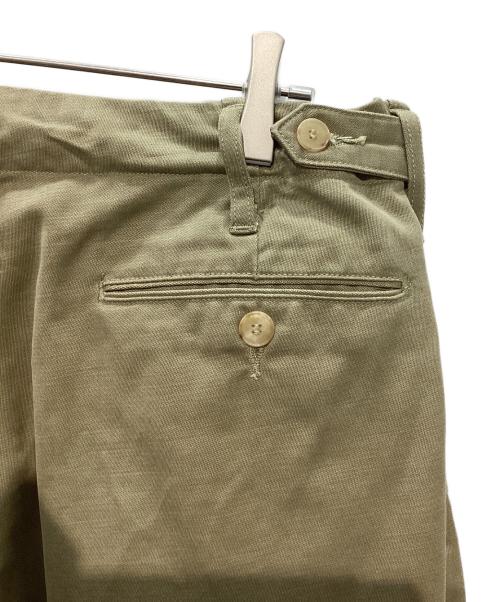 AURALEE（オーラリー）AURALEE (オーラリー) WASHED FINX BUGGY SATIN WIDE PANTS ベージュ サイズ:5の古着・服飾アイテム