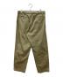 AURALEE (オーラリー) WASHED FINX BUGGY SATIN WIDE PANTS ベージュ サイズ:5：10000円
