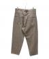AURALEE (オーラリー) HARD TWIST FADED BROWN DENIM WIDE PANTS ブラウン サイズ:34：25000円