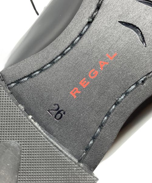 REGAL（リーガル）REGAL (リーガル) 10JR ストレートチップシューズ ブラック サイズ:26の古着・服飾アイテム