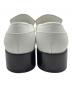 HERMES (エルメス) Gatsby loafer/ギャツビーモカシンレザーシューズ ホワイト サイズ:37 1/2：80000円