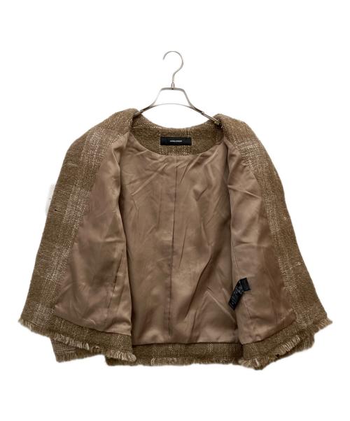 JOURNAL STANDARD（ジャーナルスタンダード）JOURNAL STANDARD (ジャーナルスタンダード) ループヤーンブルゾン ブラウン サイズ:Fの古着・服飾アイテム