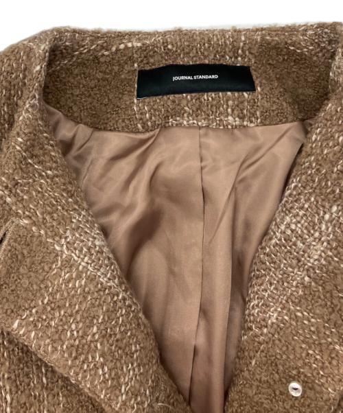 JOURNAL STANDARD（ジャーナルスタンダード）JOURNAL STANDARD (ジャーナルスタンダード) ループヤーンブルゾン ブラウン サイズ:Fの古着・服飾アイテム