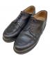 PARABOOT（パラブーツ）の古着「Uチップシューズ」｜ブラック