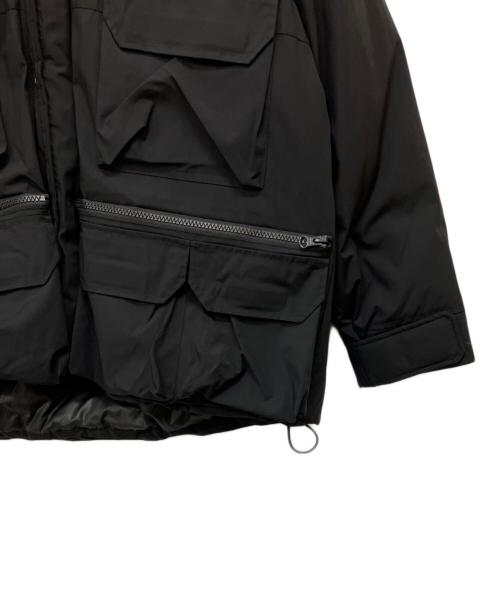 allumer（アリュメール）allumer (アリュメール) 2レイヤータクティカルダウンジャケット ブラック サイズ:1の古着・服飾アイテム