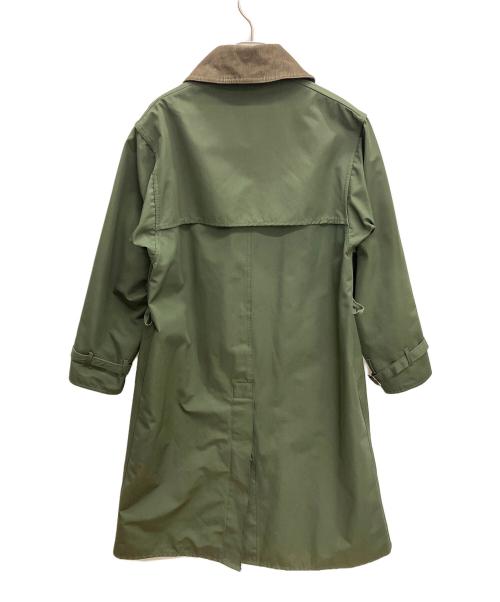 Barbour（バブアー）Barbour (バブアー) 2レイヤー トレンチコート グリーン サイズ:38の古着・服飾アイテム