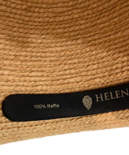HELEN KAMINSKI（ヘレンカミンスキー）HELEN KAMINSKI (ヘレンカミンスキー) ラフィアハット ベージュの古着・服飾アイテム