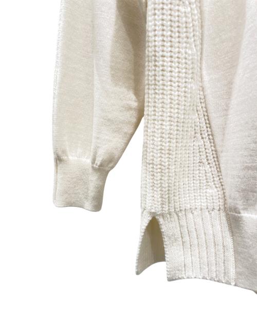 FOXEY（フォクシー）FOXEY (フォクシー) Knit Top “Nougat” アイボリー サイズ:38の古着・服飾アイテム