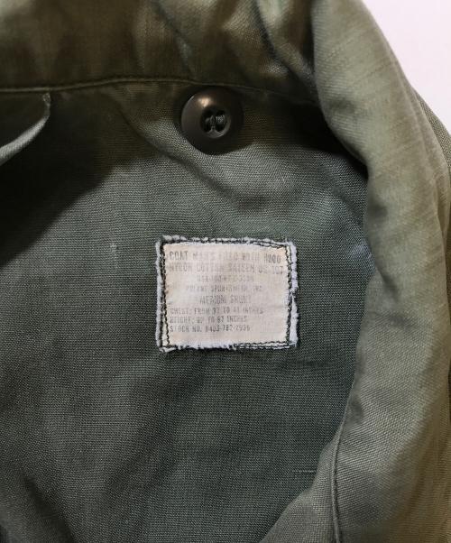 VINTAGE MILITARY（ヴィンテージ ミリタリー）VINTAGE MILITARY (ヴィンテージ ミリタリー) M-65フィールドミリタリージャケット グリーン サイズ:M-Sの古着・服飾アイテム