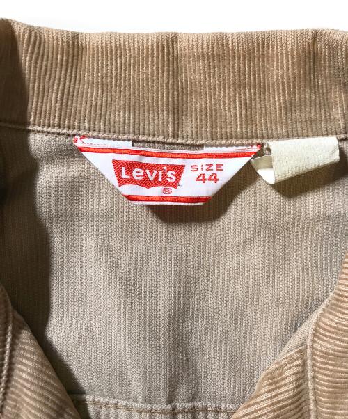 LEVI'S（リーバイス）LEVI'S (リーバイス) コーデュロイトラッカージャケット ベージュ サイズ:44の古着・服飾アイテム