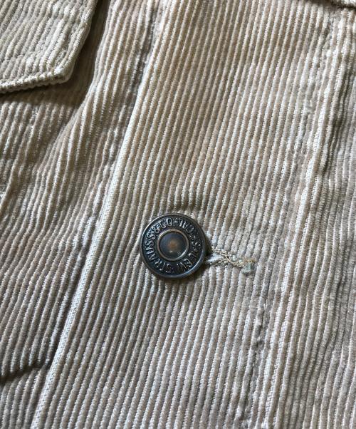 LEVI'S（リーバイス）LEVI'S (リーバイス) コーデュロイトラッカージャケット ベージュ サイズ:44の古着・服飾アイテム