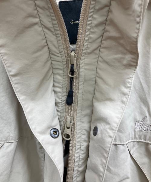 Spick and Span（スピック＆スパン）Spick and Span (スピック＆スパン) WILD THINGS (ワイルドシングス) ナイロンジャケット ベージュ サイズ:Lの古着・服飾アイテム