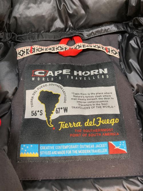 CAPE HORN（ケープホーン）CAPE HORN (ケープホーン) ダウンジャケット ブラック サイズ:SIZE 42の古着・服飾アイテム