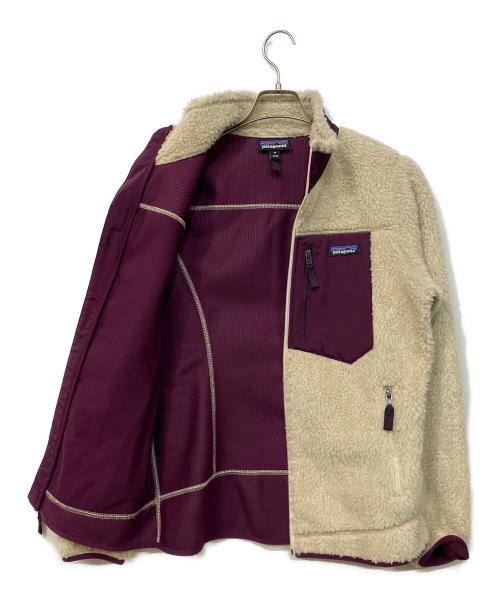 Patagonia（パタゴニア）Patagonia (パタゴニア) クラシックレトロXジャケット ベージュ×パープル サイズ:SIZE Mの古着・服飾アイテム
