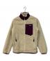 Patagonia（パタゴニア）の古着「クラシックレトロXジャケット」｜ベージュ×パープル