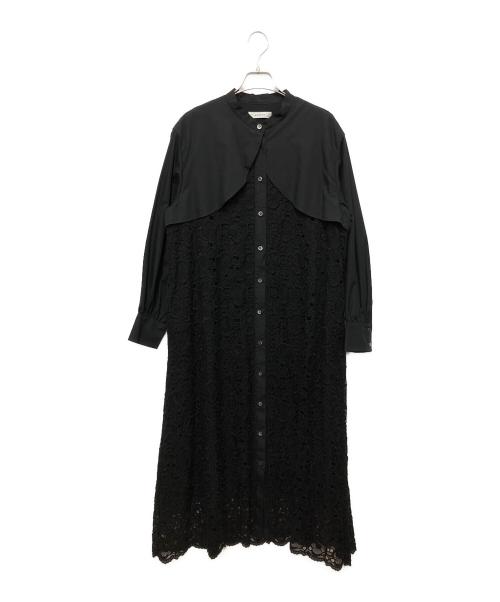 ADORE（アドーア）ADORE (アドーア) カメリアレースワンピース ブラック サイズ:SIZE38の古着・服飾アイテム