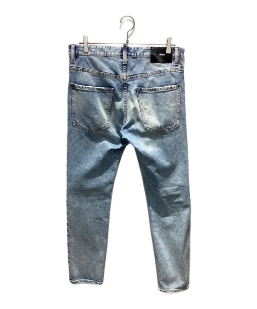 DSQUARED2（ディースクエアード）DSQUARED2 (ディースクエアード) Skater Jean/デニムスキニーパンツ ブルー サイズ:48の古着・服飾アイテム