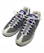NIKEナイキ）の古着「WMNS AIR MAX 95 BIG BUBBLE」｜ホワイト×パープル