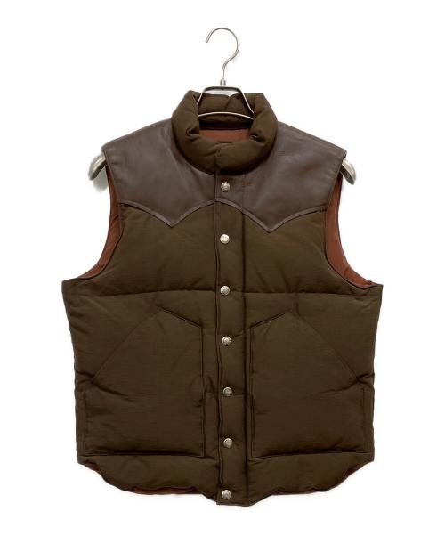 SUGAR CANE（シュガーケーン）SUGAR CANE (シュガーケーン) ダウンベスト ブラウン サイズ:Mの古着・服飾アイテム