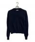GLORIA COELHO（グロリア コエリーニョ）の古着「YAKWOOL Crew Neck Knit」｜ネイビー