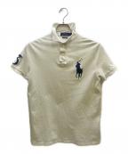 POLO RALPH LAURENポロ・ラルフローレン）の古着「ビッグポニー刺繍ポロシャツ」｜ホワイト