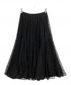 LEMONPLETレモンプレット）の古着「ANGE Long Skirt」｜ブラック