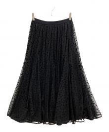 LEMONPLET（レモンプレット）の古着「ANGE Long Skirt」｜ブラック