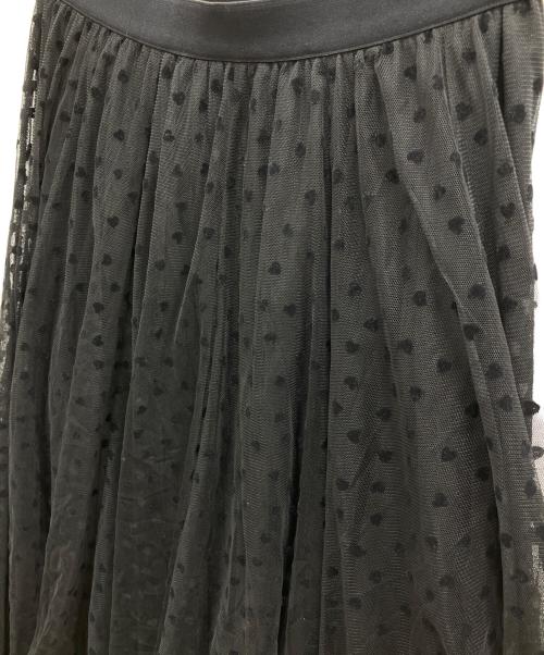 LEMONPLET（レモンプレット）LEMONPLET (レモンプレット) ANGE Long Skirt ブラック サイズ:Freeの古着・服飾アイテム