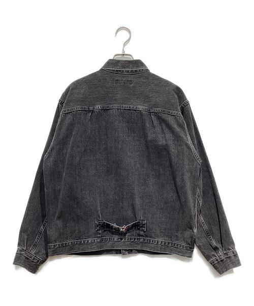 MARKA（マーカ）MARKA (マーカ) TYPE-1 DENIM JACKET ブラック サイズ:2の古着・服飾アイテム